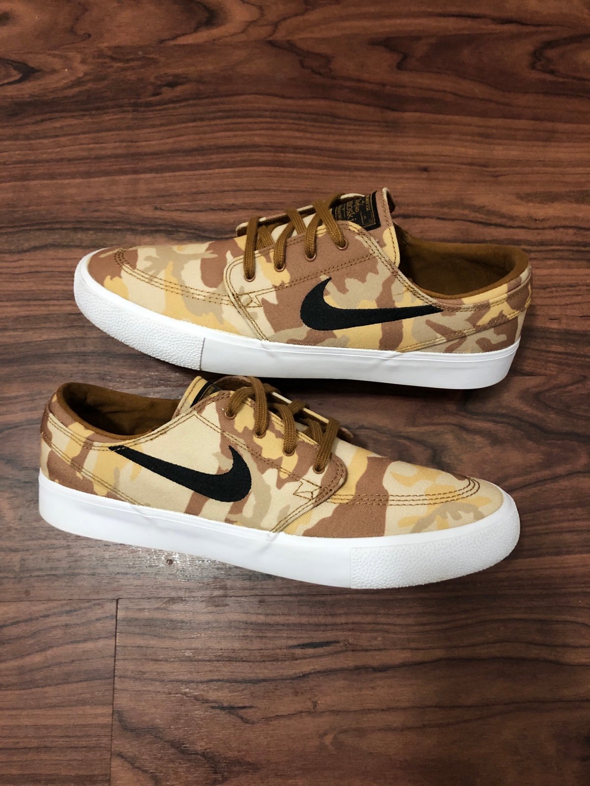 Nike SB Zoom Stefan Janoski Canvas Premium Light Camo Men’s 11 [AQ7878-200]