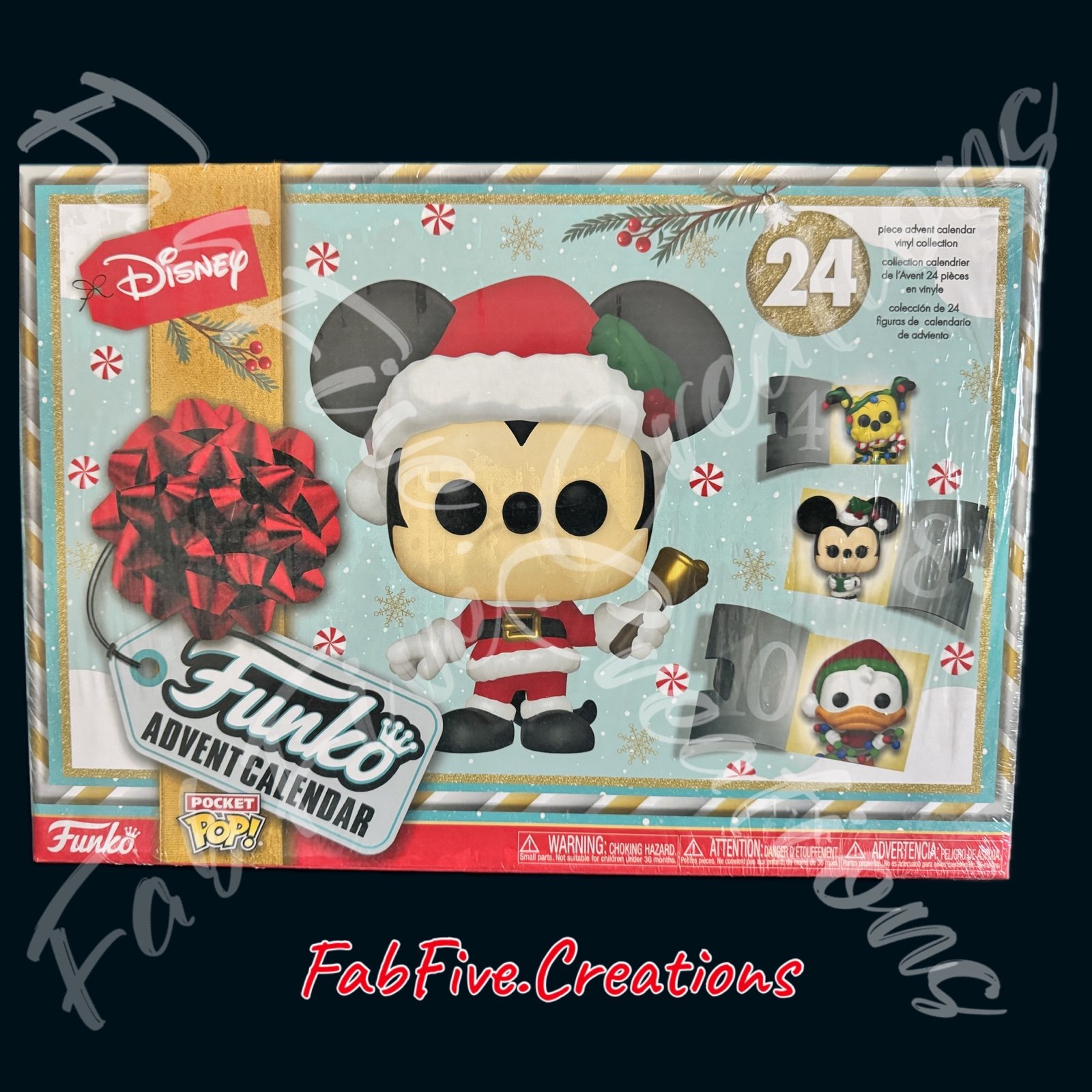 Funko Pop! Advent Calendar: Disney - Holiday, 24 Figures
