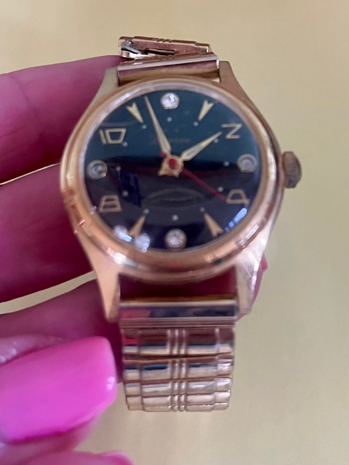 Vintage Lucerne men's watch