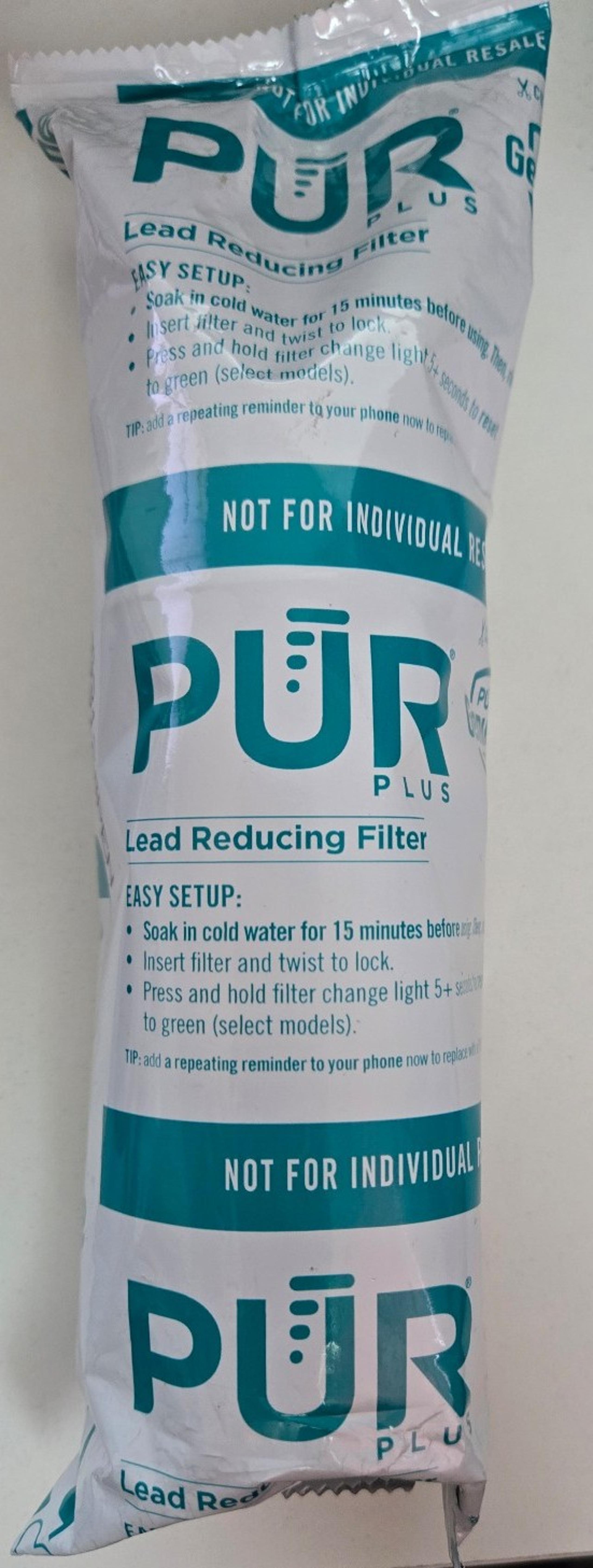 1 Pur Plus Lead Reducing Filter Water Filter