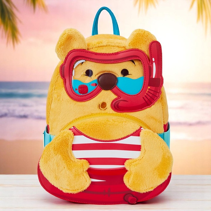 Winnie The Pooh Summer Vibes Plush Mini Backpack
