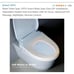 Toilet seat with a bidet (toto), dryer, warm seat and night light
