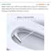 Toilet seat with a bidet (toto), dryer, warm seat and night light