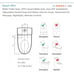 Toilet seat with a bidet (toto), dryer, warm seat and night light