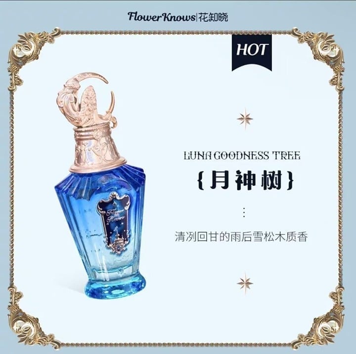 Inhand Flower Knows Moonlight Mermaid Perfume Luna Goddess Tree 50ml - NEW