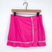 Lilly Pulitzer Preppy Solid Pink Skort Colorful Trim Size 6