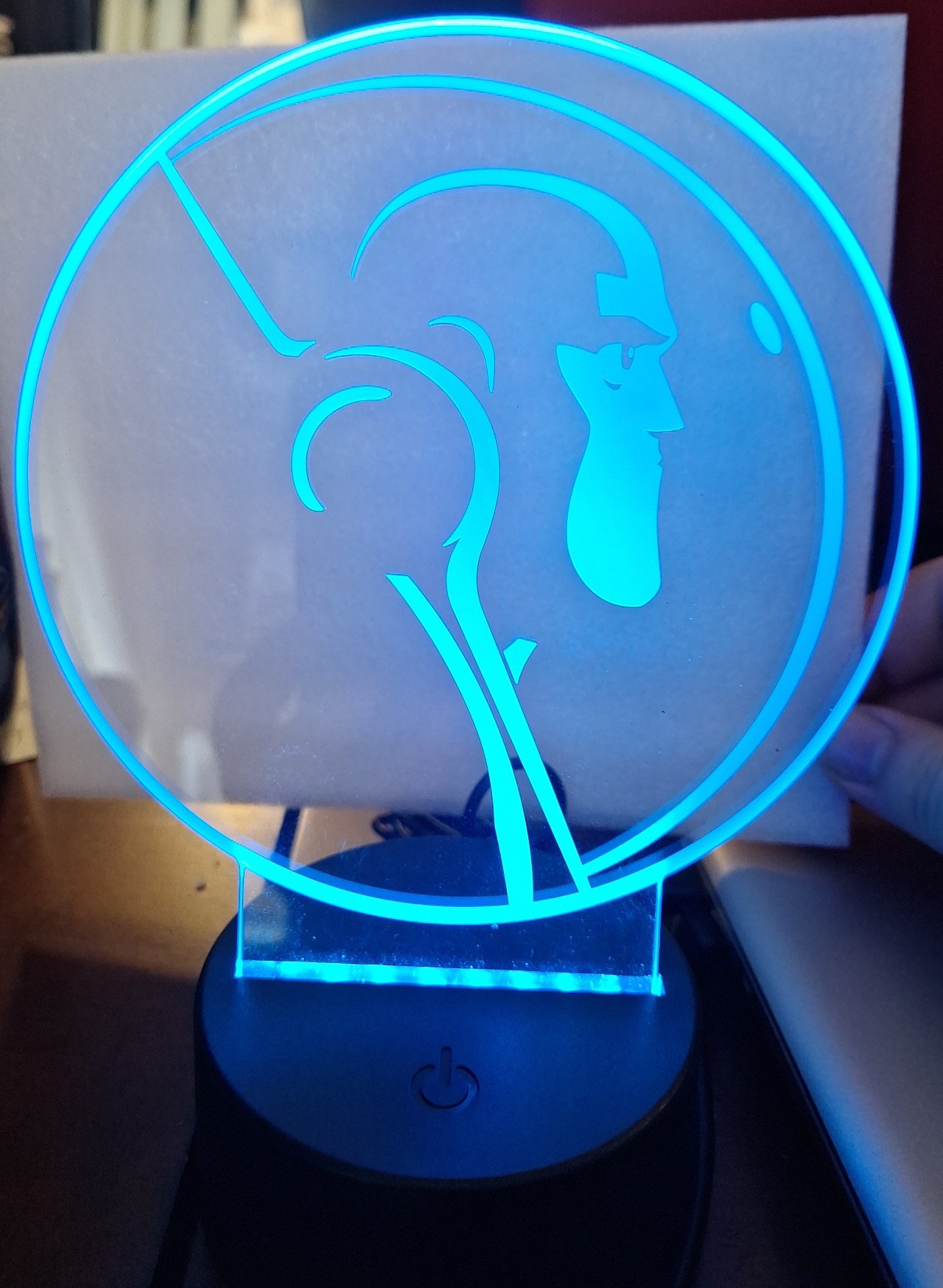 Disney Buzz Lightyear Light-up Statue NWT