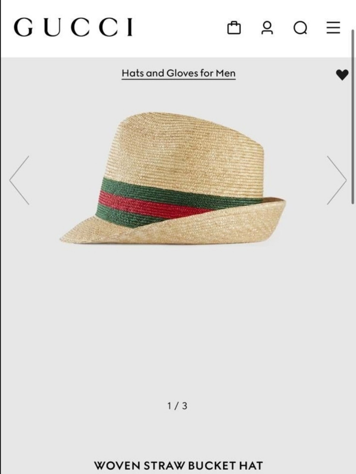 Gucci Hat