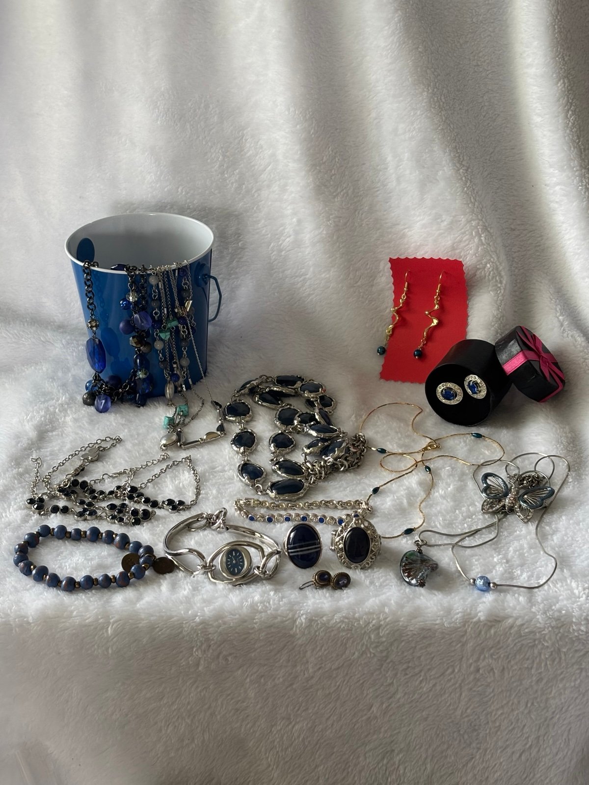 Blue theme jewelry bundle