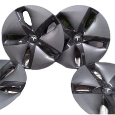 Tesla Model 3 2017-2020 18 Hubcap Wheel Cap Aero Rim Cover Set Of 4 OEM