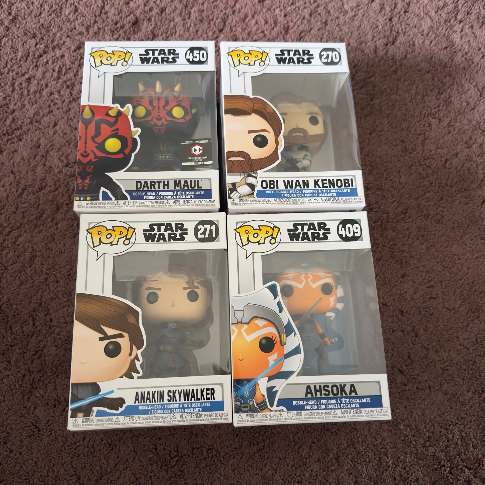 Star Wars The Clone Wars Funko Pop Bundle