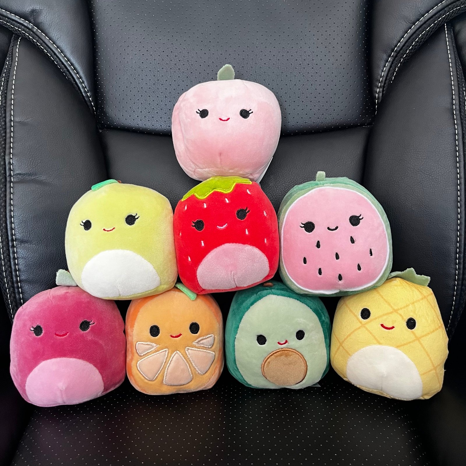 4” Squishmallow Mystery Fruit Capsule Complete Set