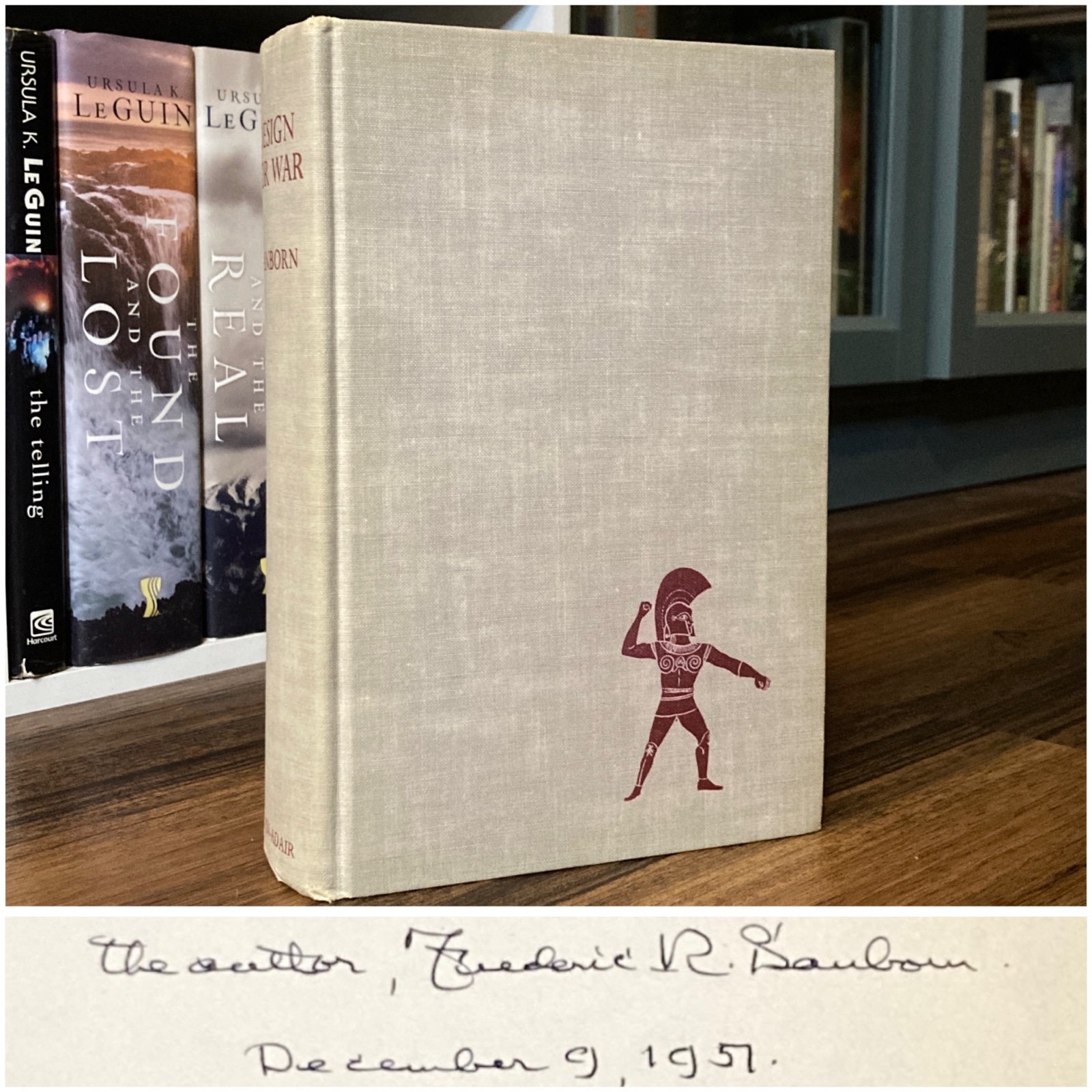 *Signed* Design for War - Frederic R. Sanborn (1st/2nd) Devin-Adair Co. 1951