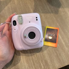 Instax Polaroid camera combo pack with case and film
