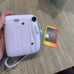 Instax Polaroid camera combo pack with case and film