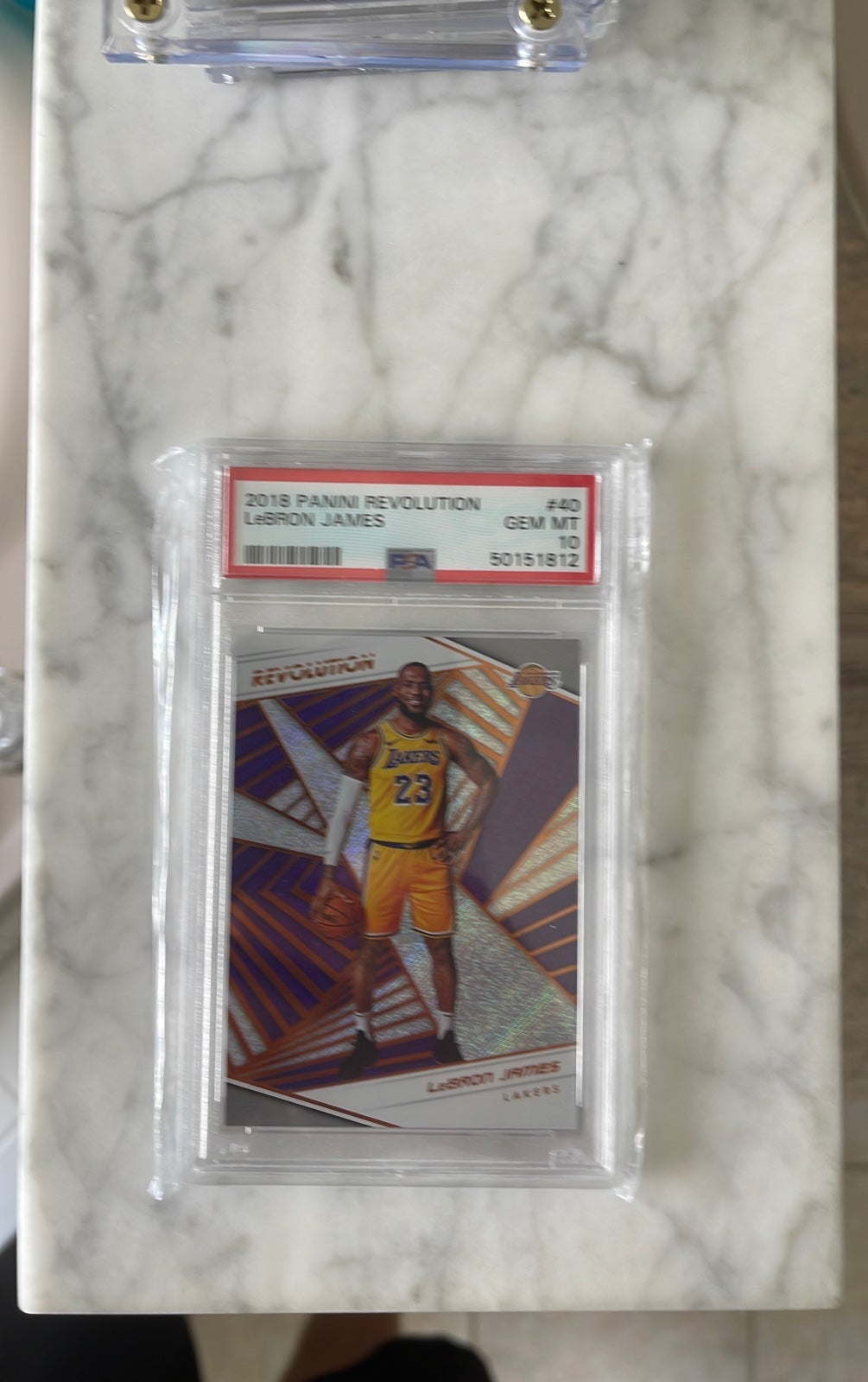 Panini revolution graded Lebron James Card Other Sports