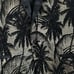 Zara Men's US 38 Palm Tree Tuxedo Blazer Black Gold metallic Eur 48