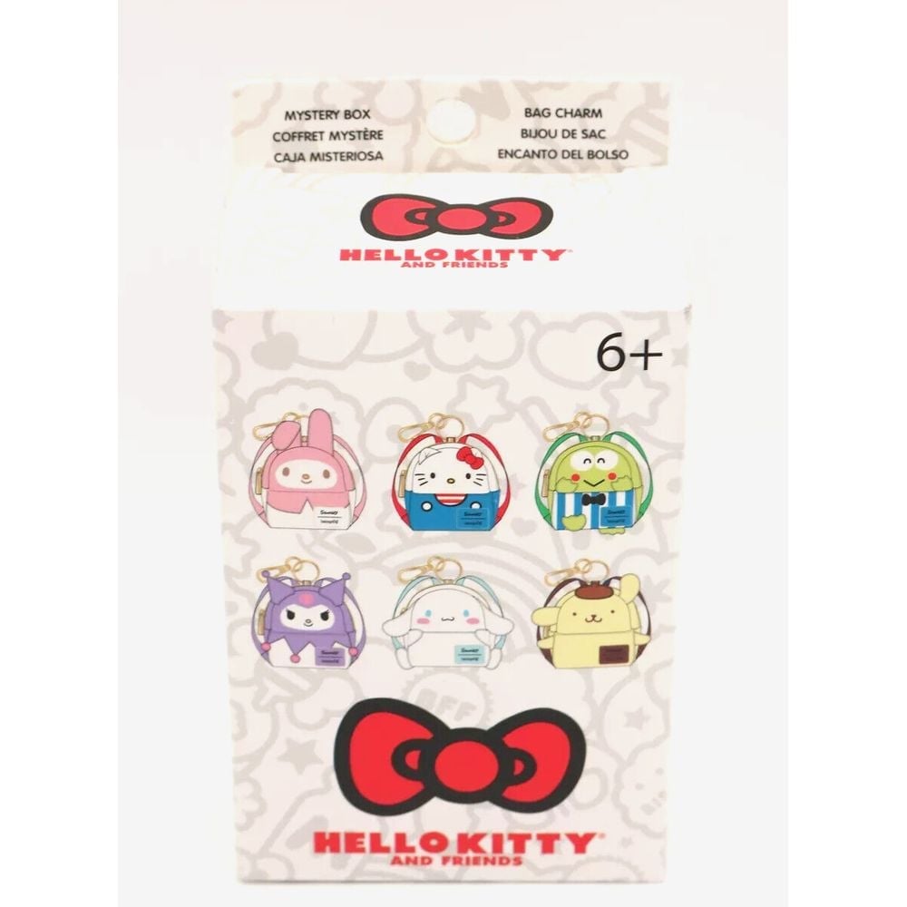 Loungefly Sanrio Hello Kitty & Friends Mystery Box Mini Backpack Keychain