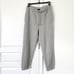 J.Crew Women's University Terry Sweatpant with Crew Logo, Heather Gray, Size M
