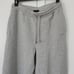 J.Crew Women's University Terry Sweatpant with Crew Logo, Heather Gray, Size M