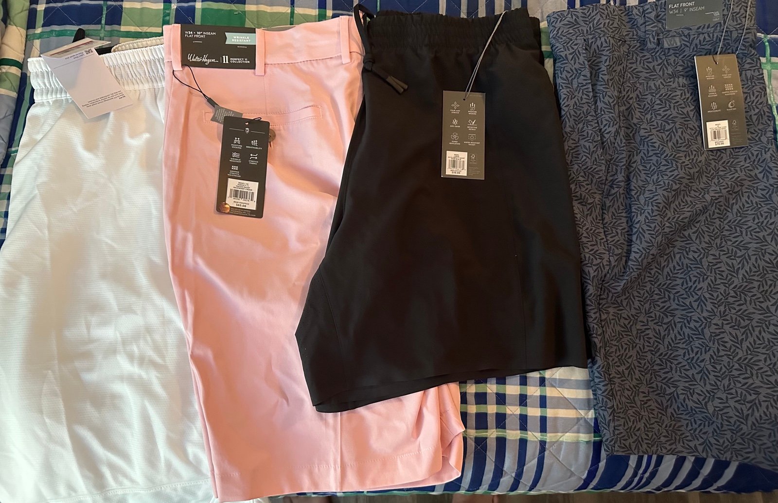 Men’s Large Shorts Bundle- 4 Pair-NWT