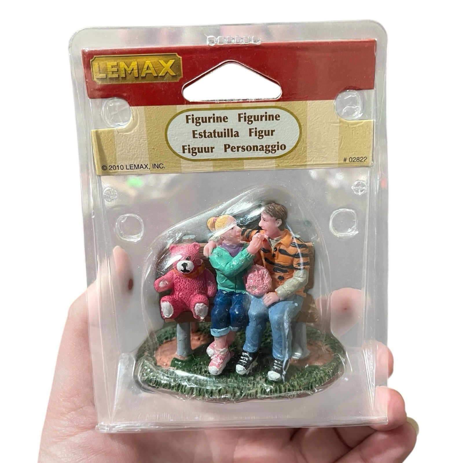 Lemax Sharing Cotton Candy Carnival Village Parade RARE RETIRED 02822 Couple