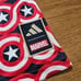Adidas MLS X Marvel Captain America Pre Match Soccer Jersey Men's Large L Blue