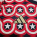 Adidas MLS X Marvel Captain America Pre Match Soccer Jersey Men's Large L Blue