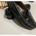 L.L. Bean Men's Black Leather Penny Loafers Size 12