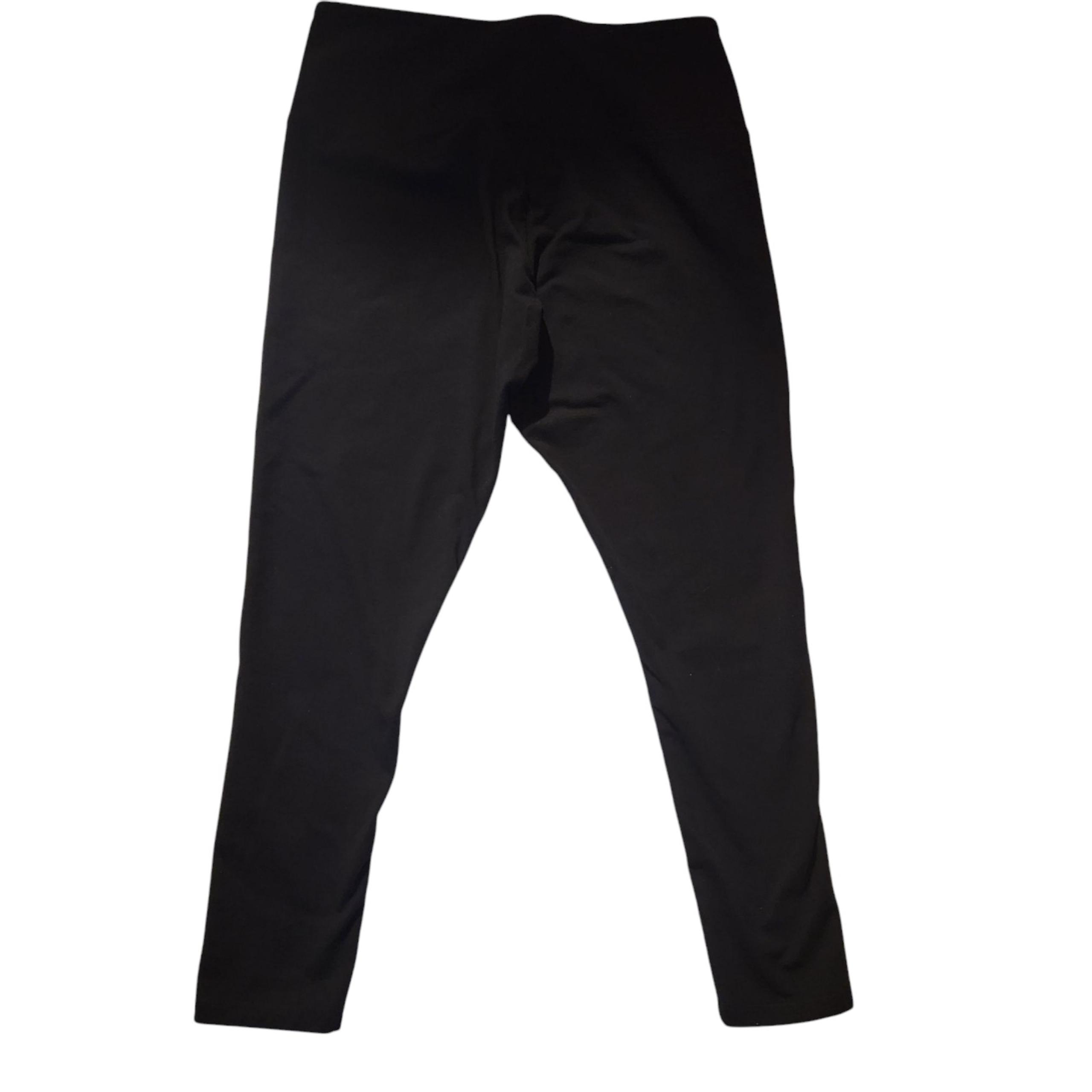 Women with Control Women's Petite Fit Pull-on Leggings Black Sz XSP Inseam 24 IN