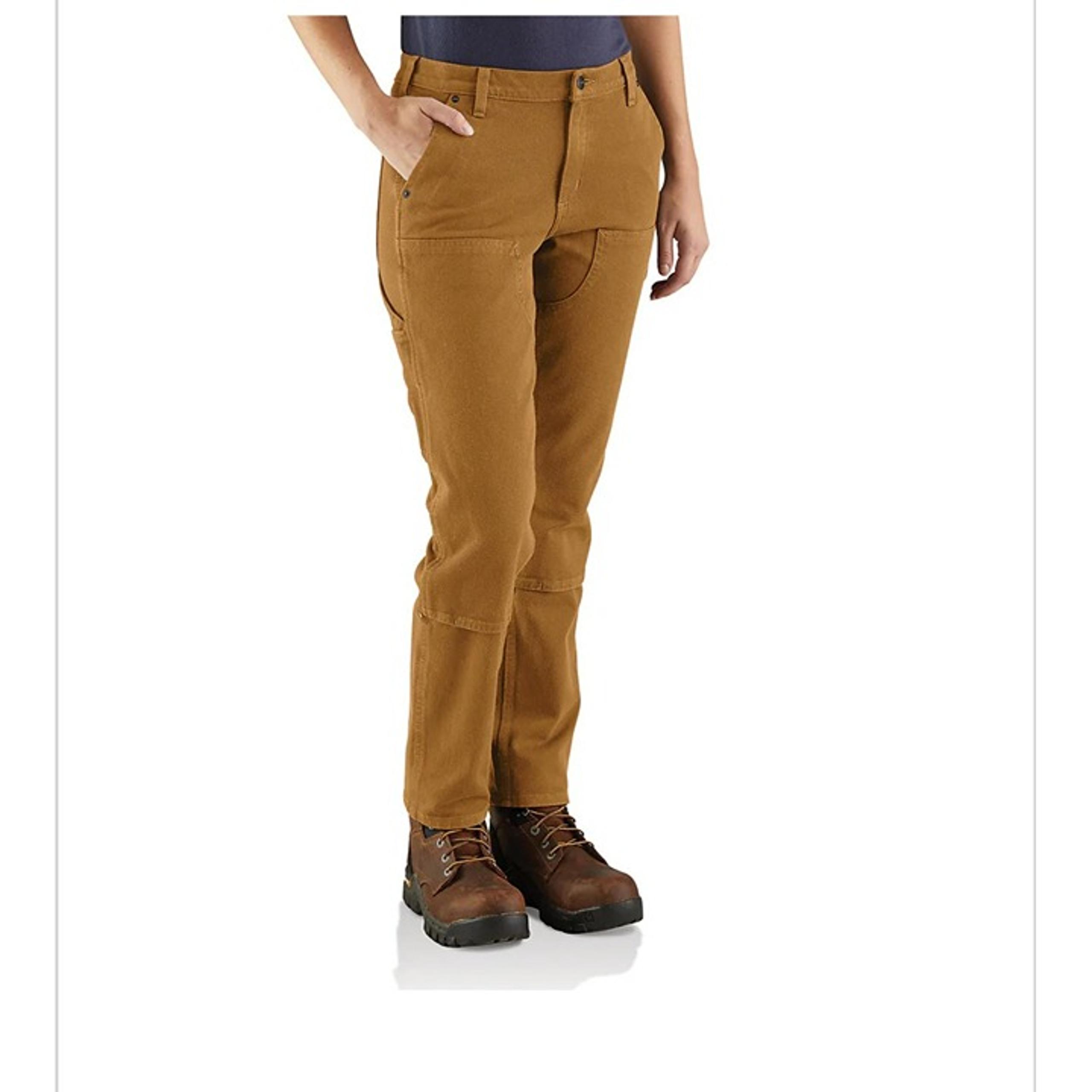 NWT Carhartt WOMEN'S DOUBLE-KNEE PANT - RELAXED FIT - RUGGED FLEX Size 16W