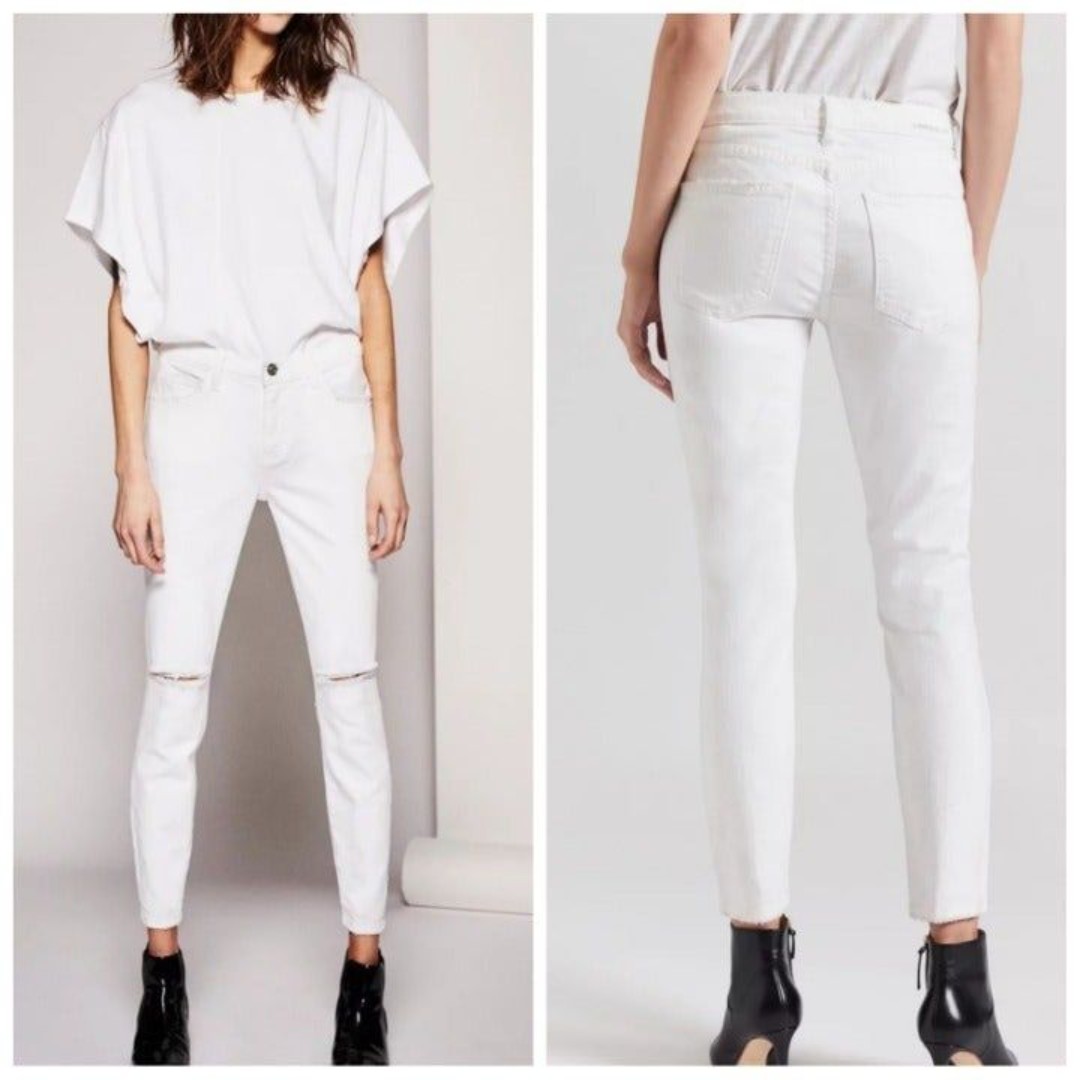 Current/Elliot High-Waist Skinny Jeans