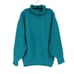 TOPSHOP WOMEN'S ROLL NECK SWEATER IN AQUA BLUE SZ 4/6