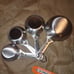 Le Creuset Stainless Steel Measuring Cups, Set of 4, NEW