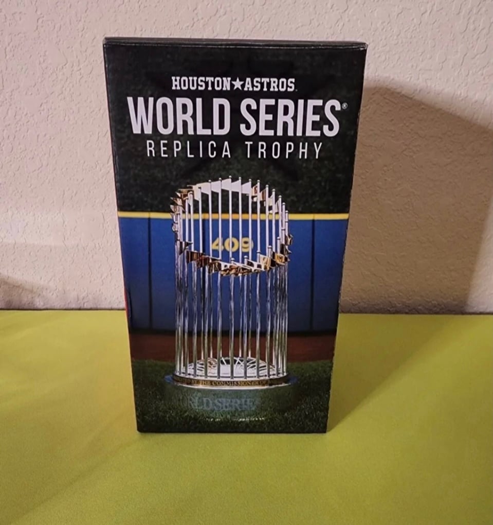 Houston Astros 2017 MLB World Series Championship SGA Trophy