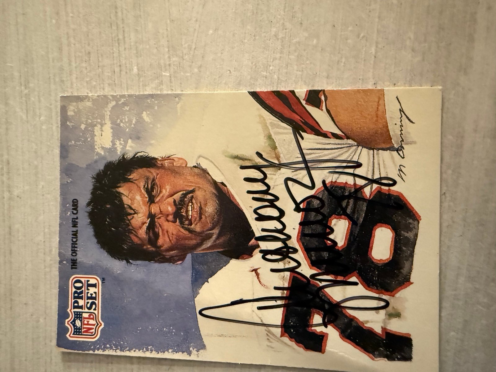 Anthony Munoz Autographed Football Card