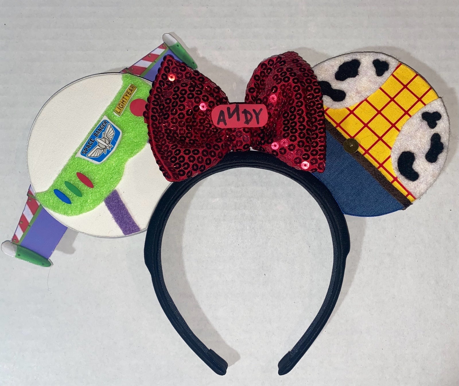 Toy Story Disney Mickey Interchangeable Ears Woody and Buzz