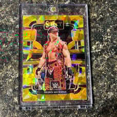 Shawn Michaels 2024 Select Gold Cracked Ice 1/10 Panini Wrestling HBK #25