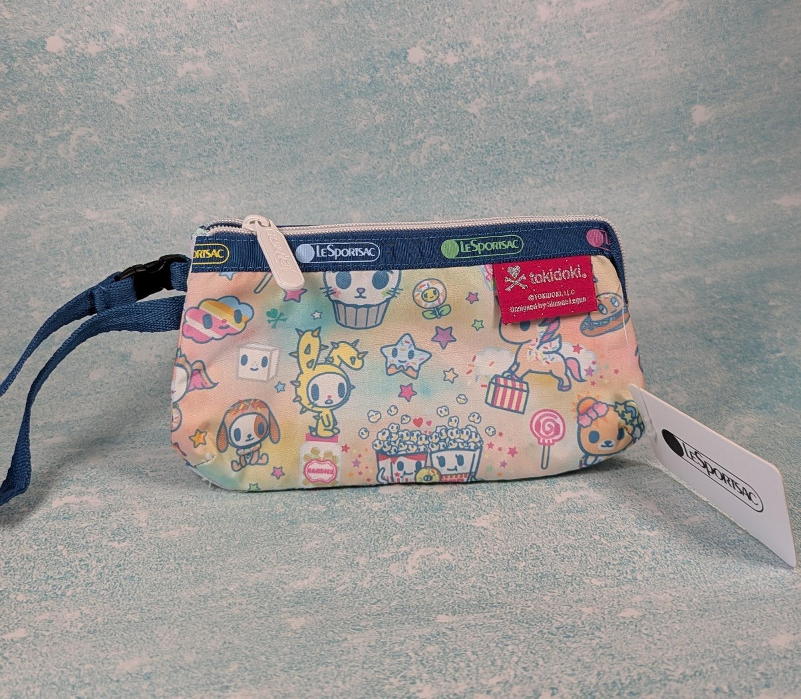 Tokidoki Lesportsac Clutch/Cosmetic Pouch