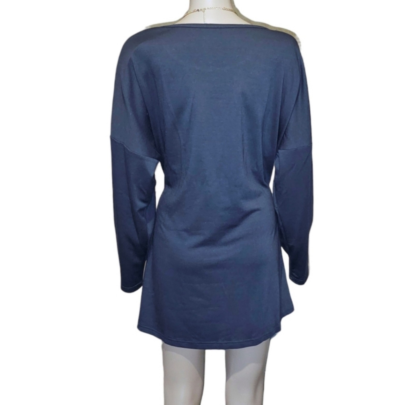 NWT Anna-Kaci Tie Front Tunic/Dress - Large - detail
