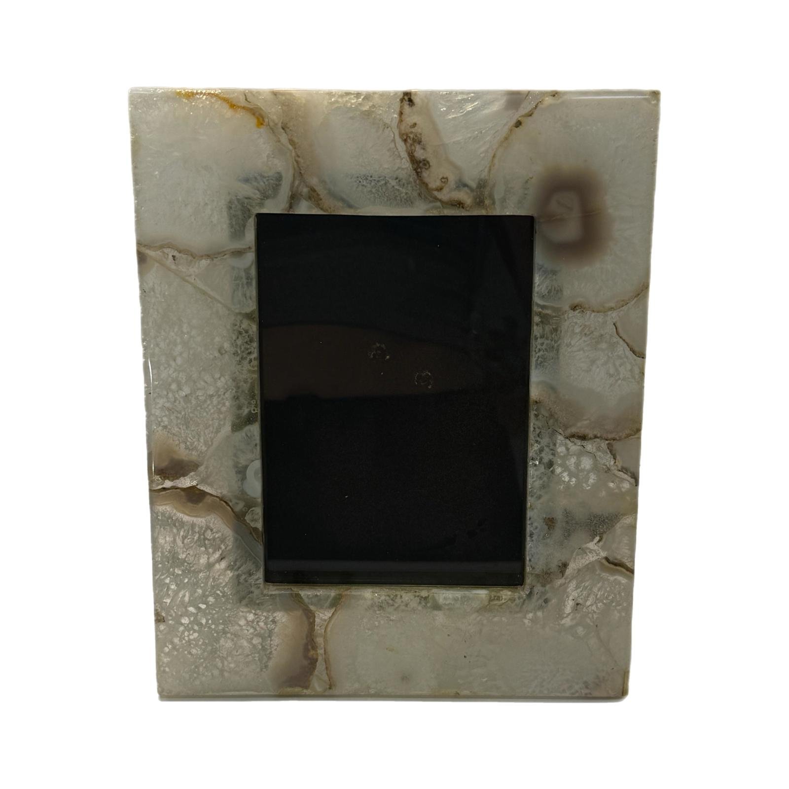 8 x 10 Agate Stone Picture Frame