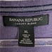 Banana Republic Luxury Blend Sweater Mens Size XL Purple Preppy V Neck Pullover