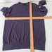 Banana Republic Luxury Blend Sweater Mens Size XL Purple Preppy V Neck Pullover