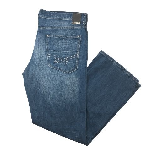 Helix Jeans mens 36x30 Blue Slim Fit Bootcut Denim Jeans Distressed Helix Jeans mens 36x30 Blue Slim Fit Bootcut Denim Jeans Distressed