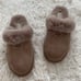Brand new Authentic ugg genuine shearling slipper in caribou US sz 8 runs large