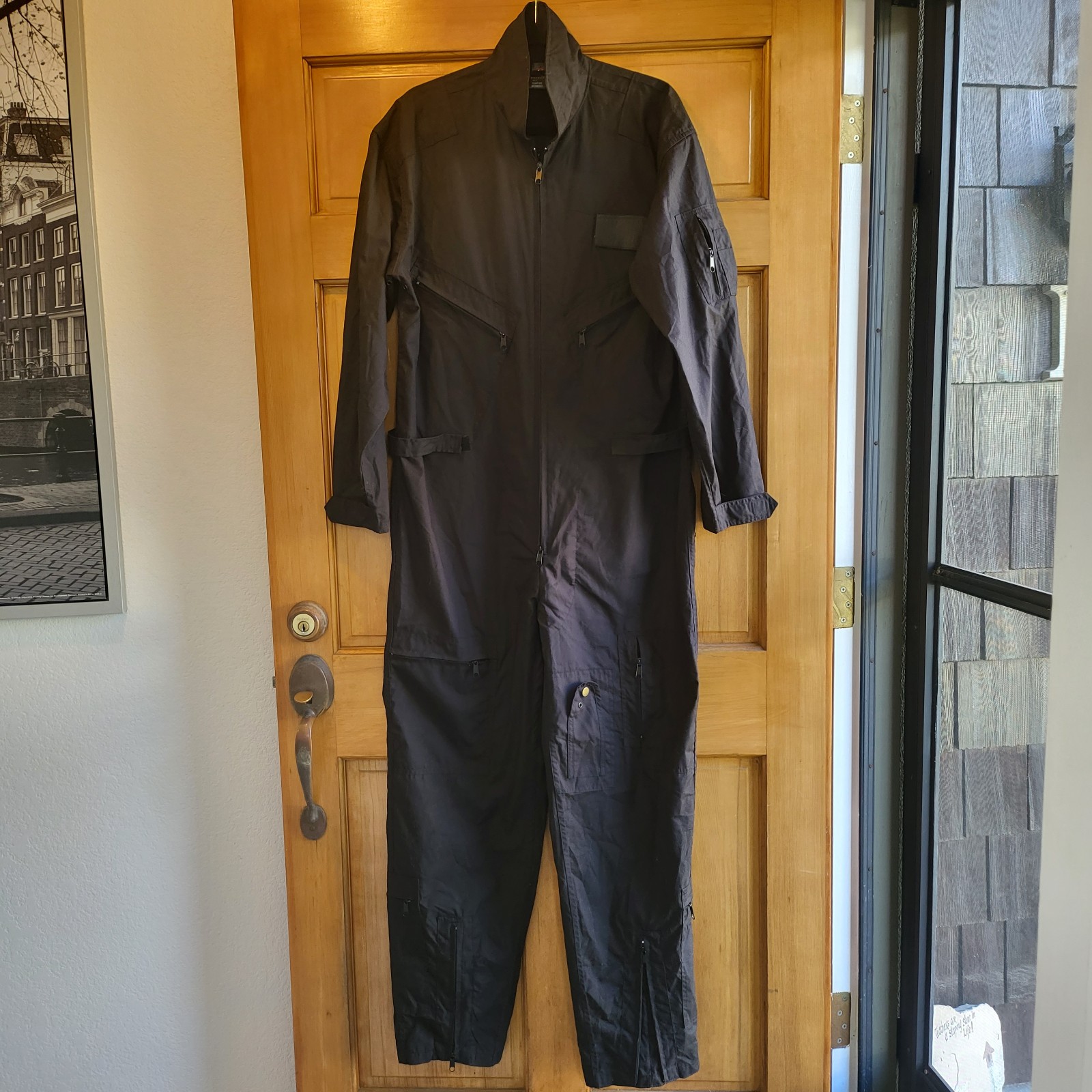 Rothco Black Flightsuit Size Small