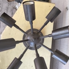 Vintage Sputnik light fixture