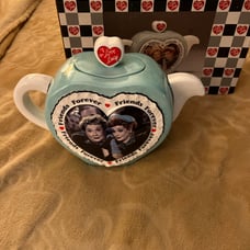 I Love Lucy Friends Forever Teapot. Premiere Edition