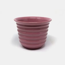 Italian Mauve Pink Pottery Bowl