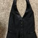 Vintage Black corset halter top 4